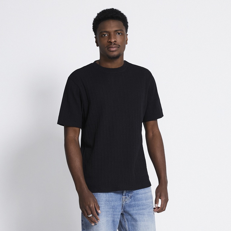 Knit tee "Timon" Black